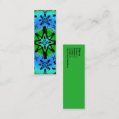 水の至-細いカード スキニー名刺 (正面/裏面)