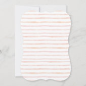 水の色いくつかのバニーは1つの誕生日招待状 招待状 (裏面)