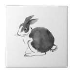 水の色うさぎ， Year of the Rabbit 2023 タイル<br><div class="desc">水の色うさぎ， Year of the Rabbit 2023セラミックタイル</div>