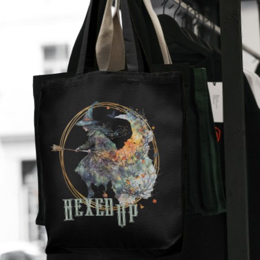 水の色おもしろい不気味な魔女ブルムハロウィーン トートバッグ