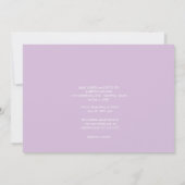 水の色お洒落郵便箱ベビーシャワーbyメール 招待状 (裏面)