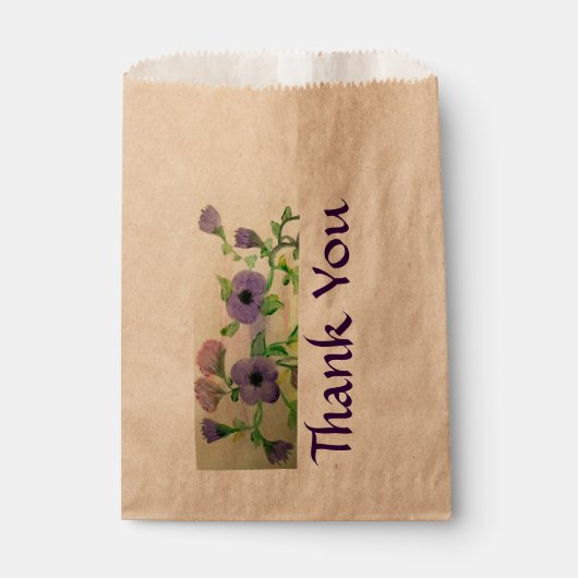 水の色お願いありがとう フェイバーバッグ (正面)