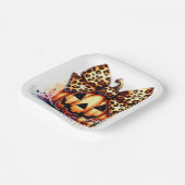 水の色かぼちゃと弓 ペーパープレート (傾斜あり)