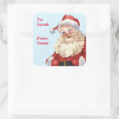 水の色からサンタの贈り物 スクエアシール (バッグ)