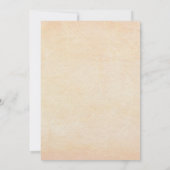 水の色かわいこちゃんパイは途中ベビーシャワー 招待状 (裏面)