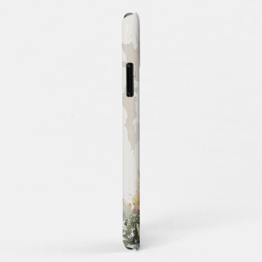 水の色かわいらしのドア野生の花の贈り物 Case-Mate iPhoneケース (裏面/右)