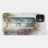 水の色かわいらしのドア野生の花の贈り物 Case-Mate iPhoneケース (裏面(横))