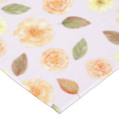 水の色かわいらし秋のフローラ赤ちゃんシャワーパーティー テーブルクロス (アングル)