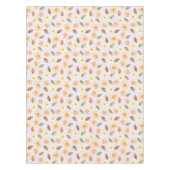 水の色かわいらし秋のフローラ赤ちゃんシャワーパーティー テーブルクロス (正面)