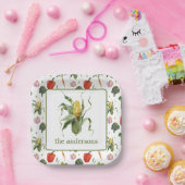 水の色がコーンオーガニックを生成 ペーパープレート (パーティー)