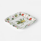 水の色がコーンオーガニックを生成 ペーパープレート (傾斜あり)