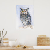 水の色が少な話いプリントポスター ポスター (キッチン)