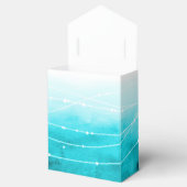 水の色きらめくの海感謝していの結婚式の引き出物 フェイバーボックス (オープン)