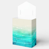 水の色きらめくの海感謝していの結婚式の引き出物 フェイバーボックス (オープン)