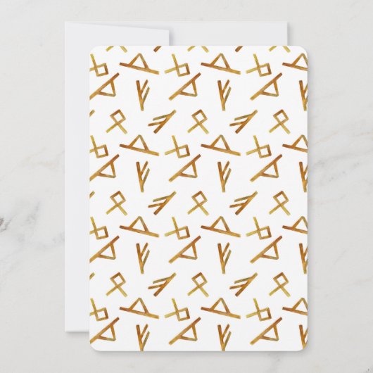 水の色それが男の子のバイキングパーティーベビーシャワー 招待状 (裏面)