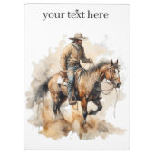 水の色でほこりっぽいトレイルライドカスタム、 クリップボード (裏面)