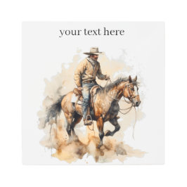 水の色でほこりっぽいトレイルライドカスタム、 メタルプリント