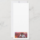 水の色のイラストレーションボーイライド白いライオネス (裏面)