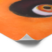 水の色のイラストレーションボーイライド白いライオネス ポスター (角)