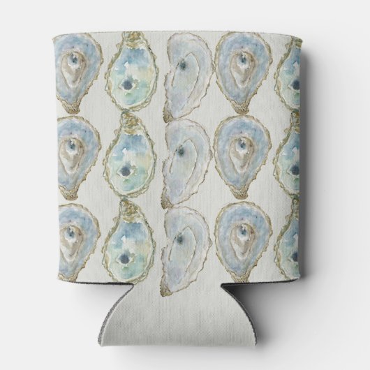 水の色のカキ結婚ーの – ほこりっぽい青 缶クーラー (裏面)