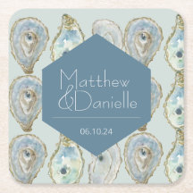 水の色のカキ結婚ー