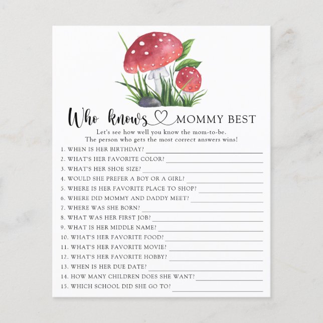 水の色のキノコ誰がママの活動を知っ最高のている (正面)