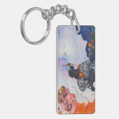 水の色のキューピッド乗馬キャットマザー女神ドリームA キーホルダー (正面左)