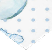 水の色のケトルの牡丹 テーブルクロス (アングル)