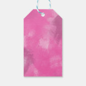 水の色のケーキとバラの生活は何を作る ギフトタグ (裏面)