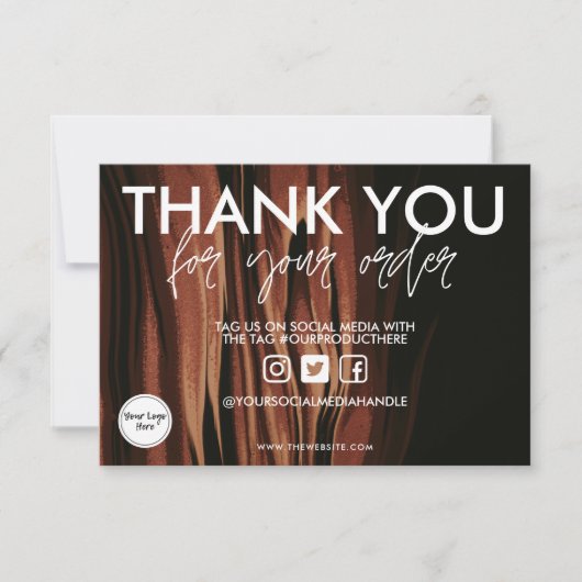 水の色のコーヒーありがとうメディア挿入 (正面)