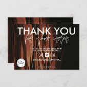 水の色のコーヒーありがとうメディア挿入 (正面/裏面)