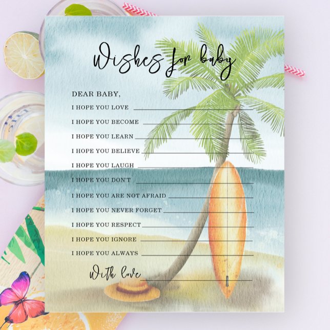 水の色のサーフビーチ-ベビーの願い (クリエイターアップロード済み)