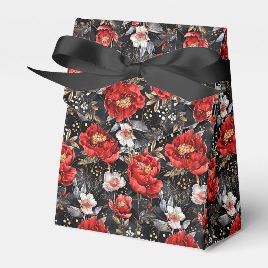 水の色のスケッチ楽しい詳細なパターン フェイバーボックス (正面サイド)