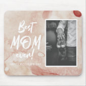 水の色のスプラッ最高のシュ母の日のマウス マウスパッド (正面)