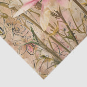 水の色のデイジーみすぼらしい羊皮紙 薄葉紙 (詳細)