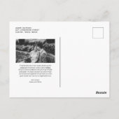 水の色のトロピカル離れ写真の結婚ありがとう ポストカード (裏面)