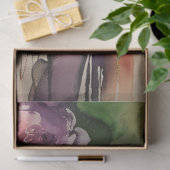 水の色のドリップジェスターウーマンフローラの切り離し 薄葉紙 (ギフト)