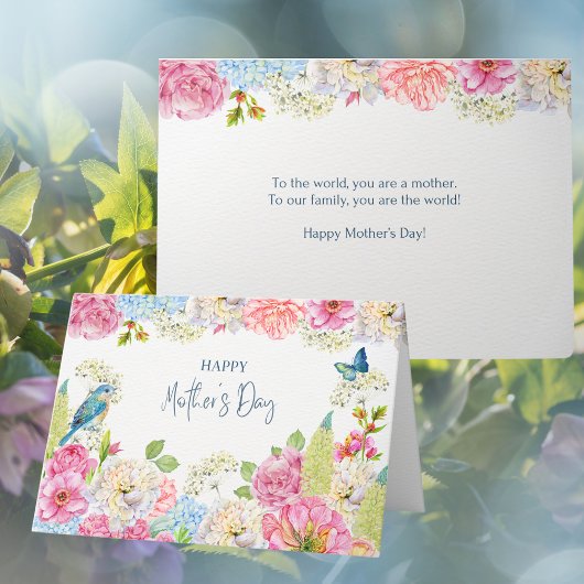 水の色のハイレンジペニーズマザーズデイ シーズンカード