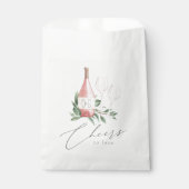 水の色のバラワイン植物性応援に愛 フェイバーバッグ (正面)