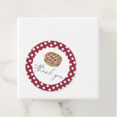 水の色のパイ赤ちゃんシャワー感謝していユー フェイバータグ (インサイチュ)