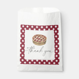 水の色のパイ赤ちゃんシャワー感謝していユー フェイバーバッグ