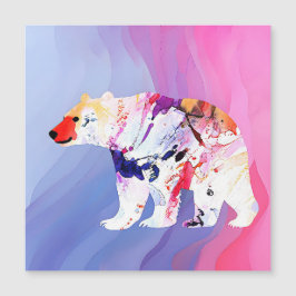 水の色のパステル北極探検家