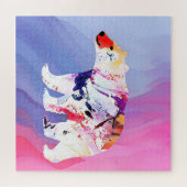 水の色のパステル北極探検家 ジグソーパズル (横)