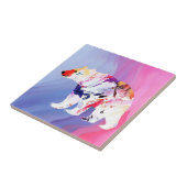 水の色のパステル北極探検家 タイル (側面)