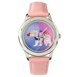 水の色のパステル北極探検家 腕時計