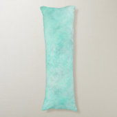 水の色のパターン海の泡ビーチデコール ボディピロー (正面縦)