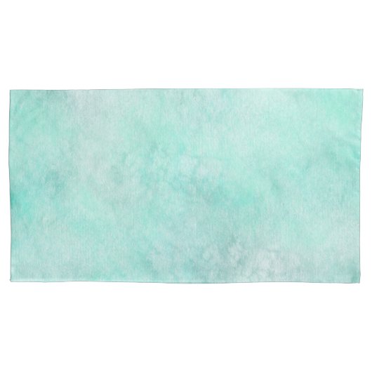 水の色のパターン海の泡ビーチデコール 枕カバー (正面左)