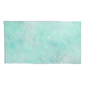 水の色のパターン海の泡ビーチデコール 枕カバー (裏面-右)