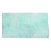 水の色のパターン海の泡ビーチデコール 枕カバー (裏面-左)