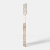 水の色のビーチ砂ウミガメ野生動物 iPhoneケース (右側面)